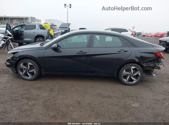 KMHLS4AG7PU616500 2023 HYUNDAI ELANTRA Черный Панорамный вид салона 360°