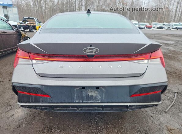 KMHLS4DG1SU878310 2025 HYUNDAI ELANTRA Серебряный Вид сзади
