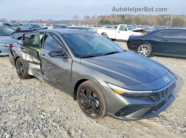KMHLS4DG2TU104195 2026 HYUNDAI ELANTRA Gray Przód prawy