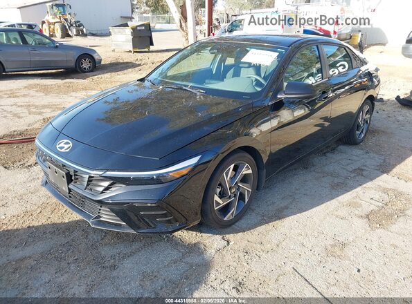 KMHLS4DG6SU946536 2025 HYUNDAI ELANTRA Black Front left