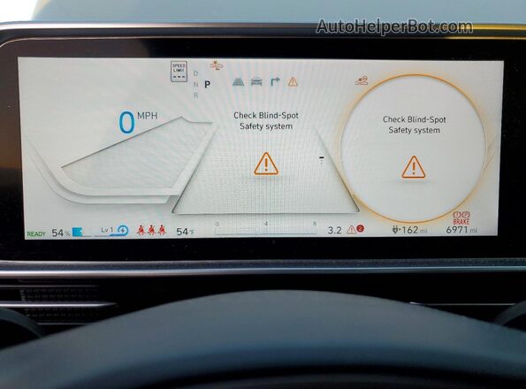 KMHM34AA8SA086528 2025 HYUNDAI IONIQ Silver Vista del cuadro de instrumentos