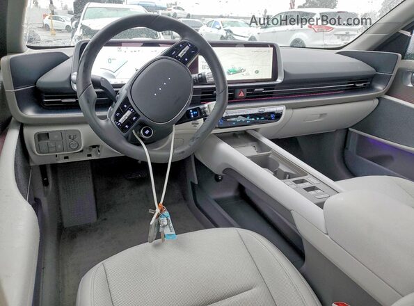 KMHM34AAXSA087907 2025 HYUNDAI IONIQ Gray Vista del salpicadero