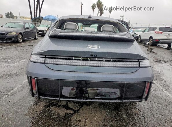 KMHM34AAXSA087907 2025 HYUNDAI IONIQ Gray Vista trasera