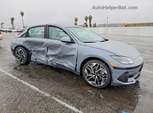 KMHM34AAXSA087907 2025 HYUNDAI IONIQ Gray Delantero derecho