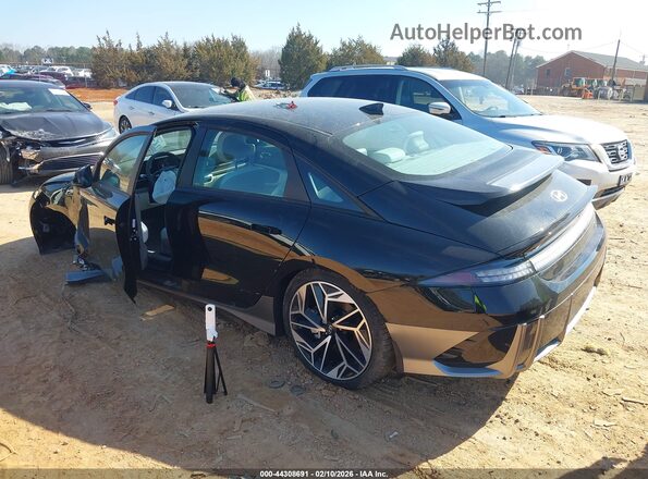 KMHM34AAXSA114216 2025 HYUNDAI IONIQ 6 Black Tył lewy