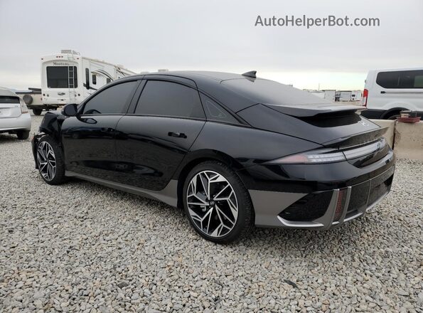KMHM34AC9SA105296 2025 HYUNDAI IONIQ Черный Задняя левая четверть