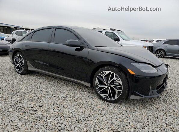 KMHM34AC9SA105296 2025 HYUNDAI IONIQ Черный Передняя правая четверть