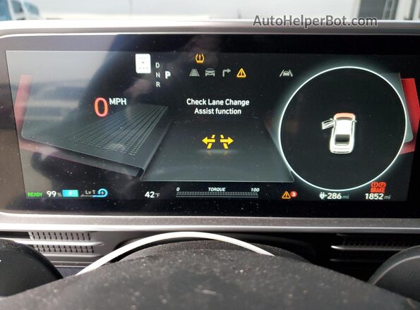 KMHM34AC9SA105296 2025 HYUNDAI IONIQ Черный Вид щитка приборов