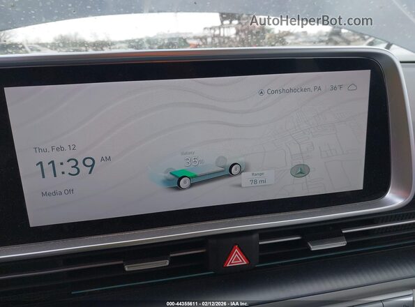 KMHM54AC9SA086565 2025 HYUNDAI IONIQ 6 Gray 
