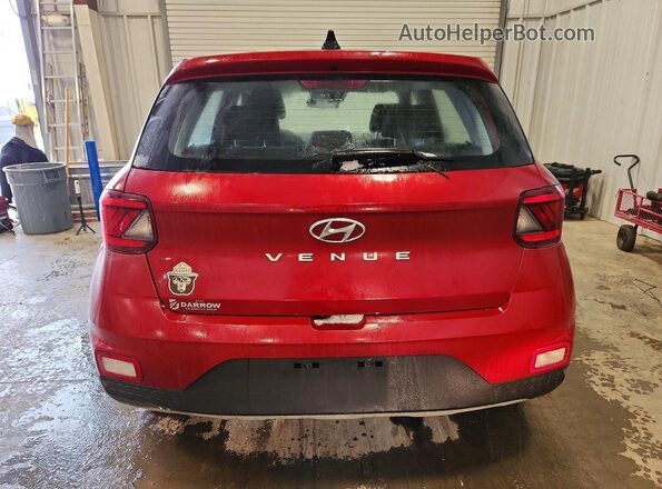 KMHRB8A32MU070375 2021 HYUNDAI VENUE Red 