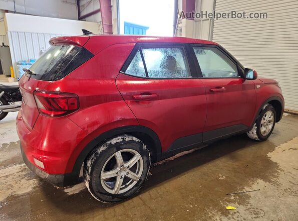 KMHRB8A32MU070375 2021 HYUNDAI VENUE Red 