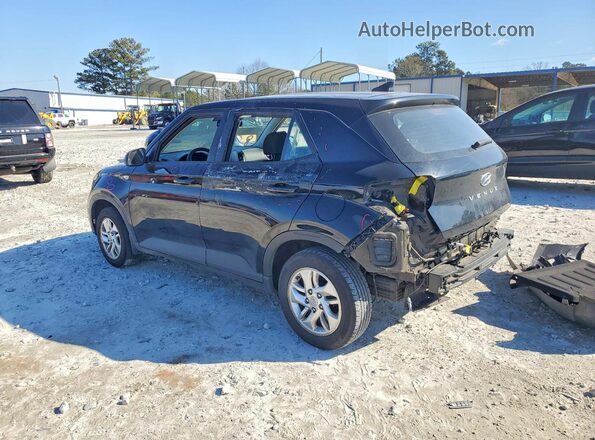 KMHRB8A33MU081708 2021 HYUNDAI VENUE Black Задня ліва чверть