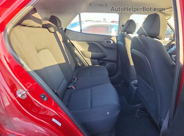 KMHRB8A35LU034999 2020 HYUNDAI VENUE Red Widok tylnych siedzeń