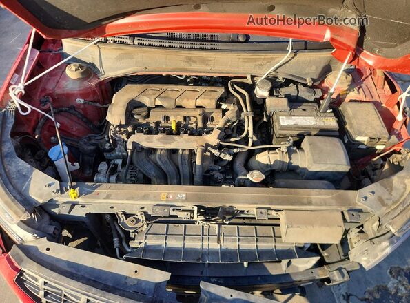 KMHRB8A35LU034999 2020 HYUNDAI VENUE Red Widok wnętrza z tyłu