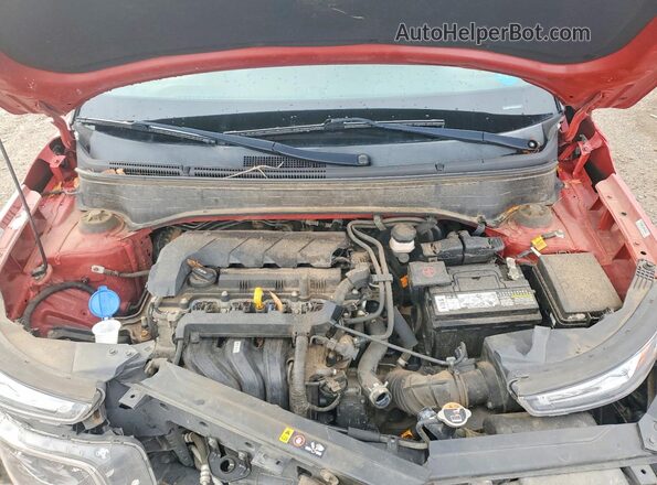 KMHRB8A35MU066210 2021 HYUNDAI VENUE Красный 