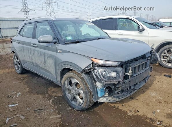 KMHRC8A33NU134499 2022 HYUNDAI VENUE Gray 