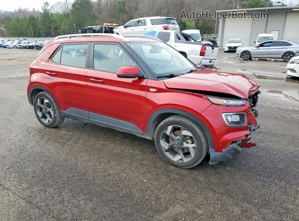 KMHRC8A33NU183413 2022 HYUNDAI VENUE Red Передня права чверть
