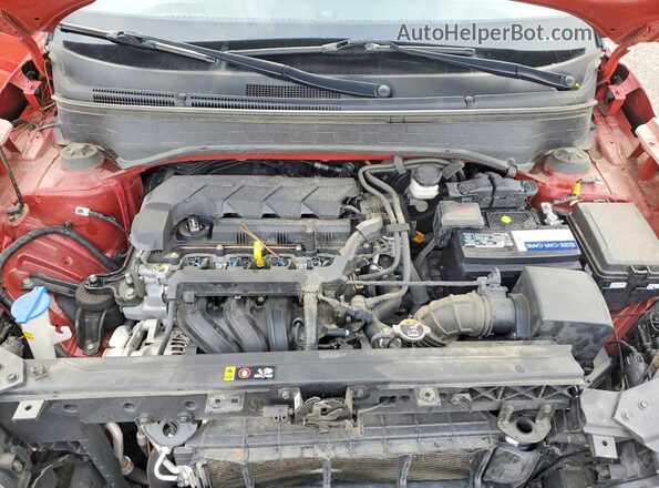 KMHRC8A33NU183413 2022 HYUNDAI VENUE Red Вид задньої частини салону