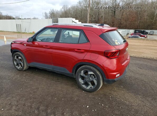 KMHRC8A33NU183413 2022 HYUNDAI VENUE Red Задня ліва чверть