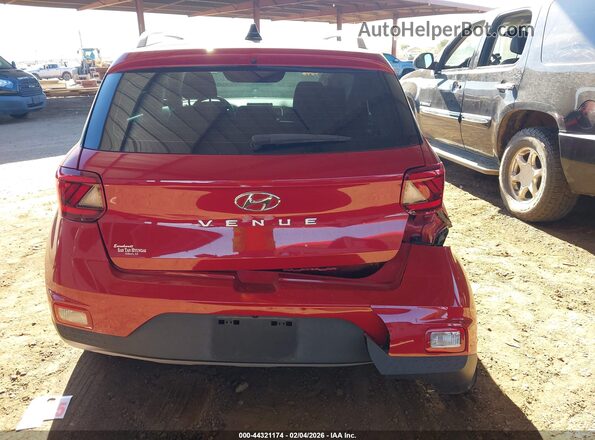 KMHRC8A33NU207595 2022 HYUNDAI VENUE Red 