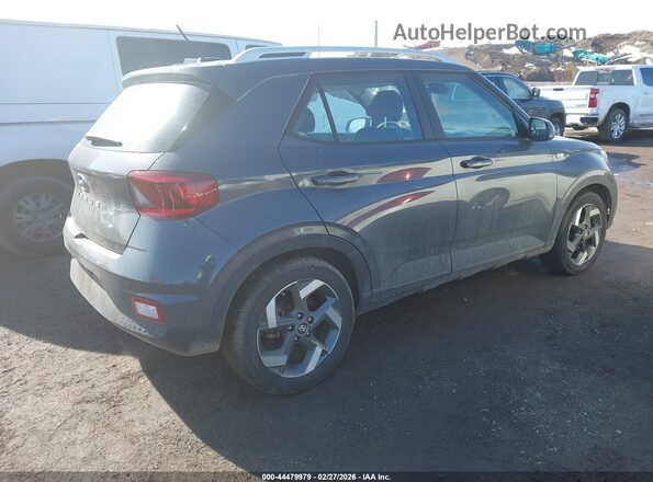 KMHRC8A34PU256260 2023 HYUNDAI VENUE Черный Задняя правая четверть