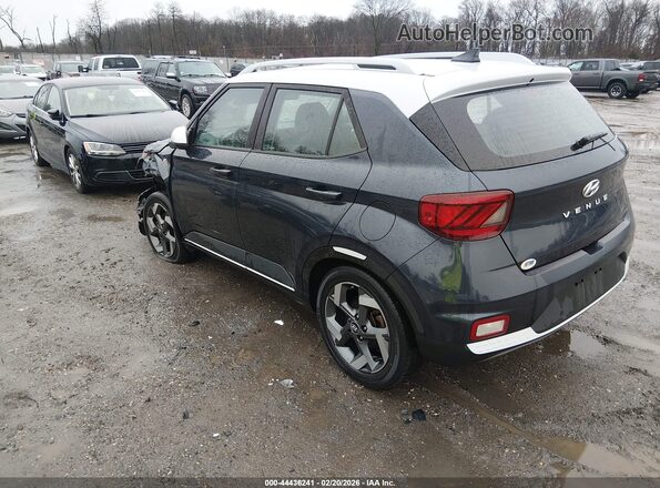 KMHRC8A35MU095249 2021 HYUNDAI VENUE Blue Trasero izquierdo
