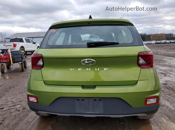 KMHRC8A35MU120277 2021 HYUNDAI VENUE Green Vista trasera