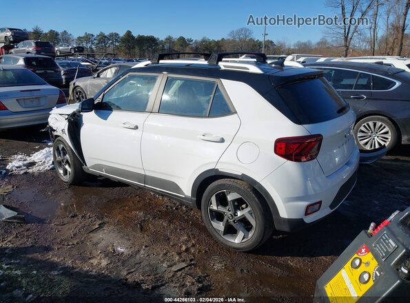 KMHRC8A38NU150486 2022 HYUNDAI VENUE White Հետևի ձախ