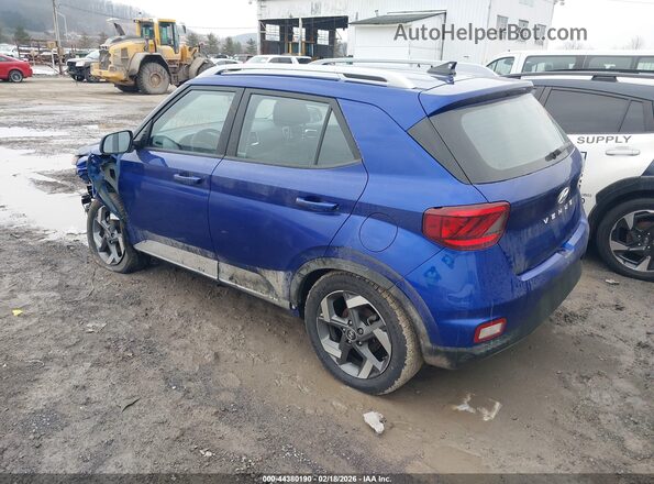 KMHRC8A38NU157258 2022 HYUNDAI VENUE Blue უკანა მარცხენა