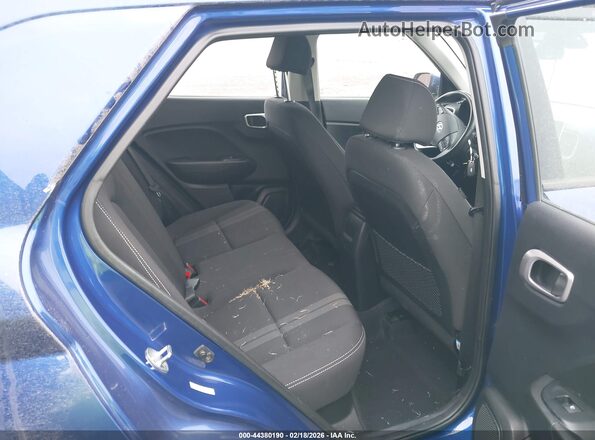 KMHRC8A38NU157258 2022 HYUNDAI VENUE Blue წინა სალონის ხედი