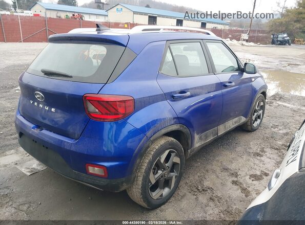 KMHRC8A38NU157258 2022 HYUNDAI VENUE Blue უკანა მარჯვენა