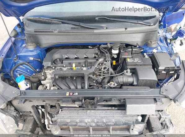 KMHRC8A38NU157258 2022 HYUNDAI VENUE Blue უკანა ხედი