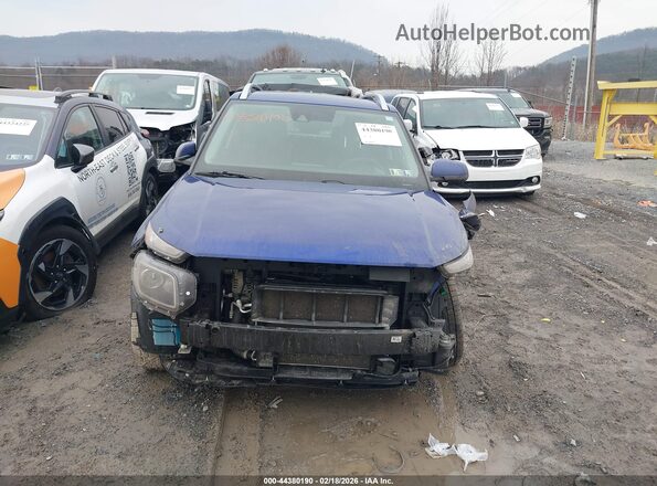 KMHRC8A38NU157258 2022 HYUNDAI VENUE Blue უკანა სალონის ხედი