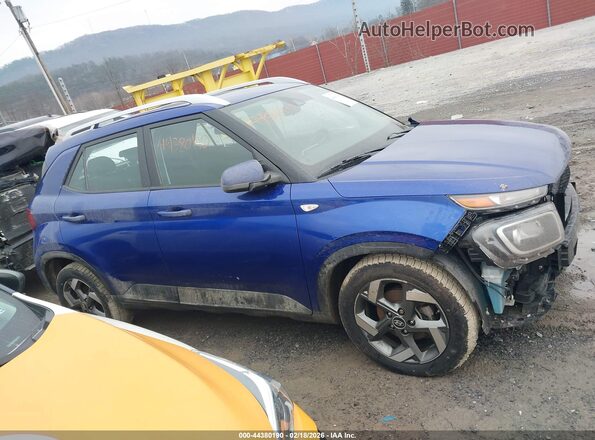 KMHRC8A38NU157258 2022 HYUNDAI VENUE Blue სალონის 360-გრადუსიანი ხედი
