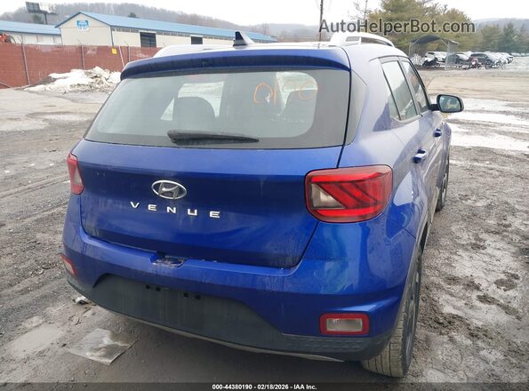 KMHRC8A38NU157258 2022 HYUNDAI VENUE Blue 