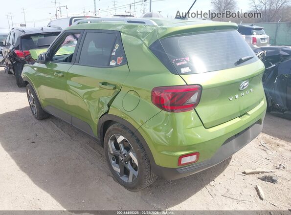KMHRC8A38RU293461 2024 HYUNDAI VENUE Green 