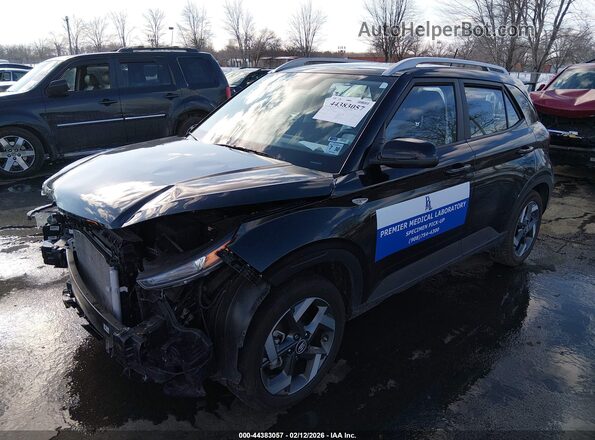 KMHRC8A39SU406467 2025 HYUNDAI VENUE Black Front left