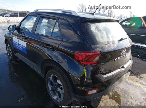 KMHRC8A39SU406467 2025 HYUNDAI VENUE Black Rear left