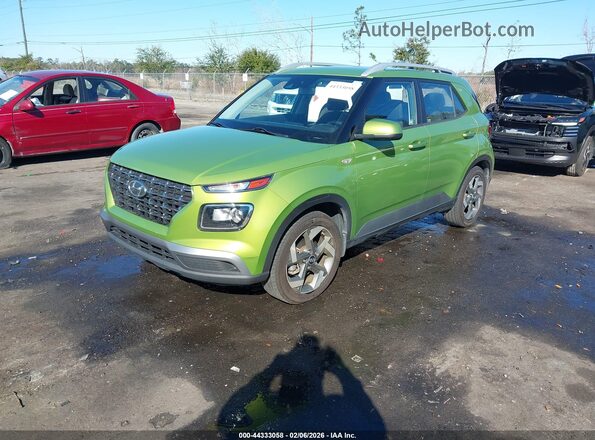 KMHRC8A3XMU075157 2021 HYUNDAI VENUE Green 