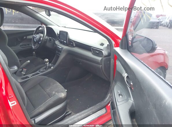 KMHT36AH0LU003825 2020 HYUNDAI VELOSTER N Red Widok wnętrza z przodu