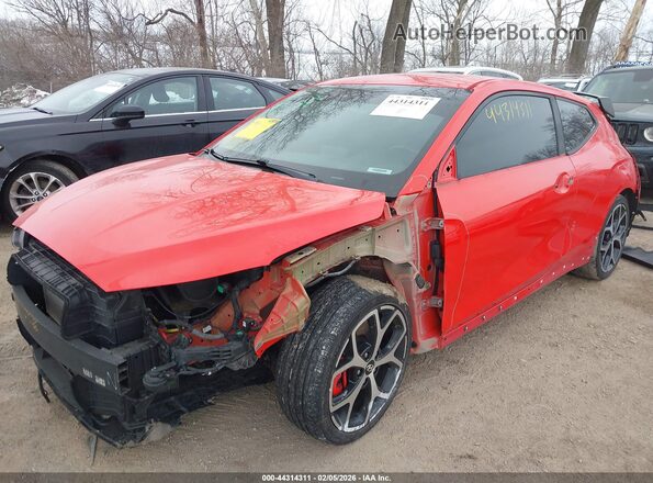 KMHT36AH0LU003825 2020 HYUNDAI VELOSTER N Red Widok z przodu