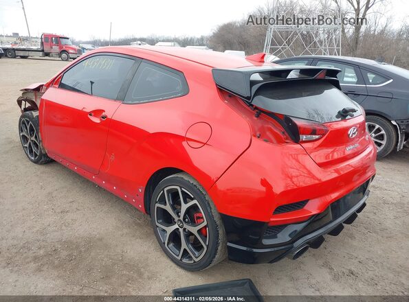 KMHT36AH0LU003825 2020 HYUNDAI VELOSTER N Red Tył lewy