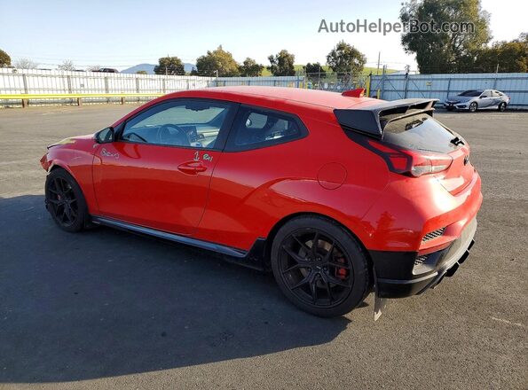 KMHT36AH0NU013001 2022 HYUNDAI VELOSTER Red Rear left