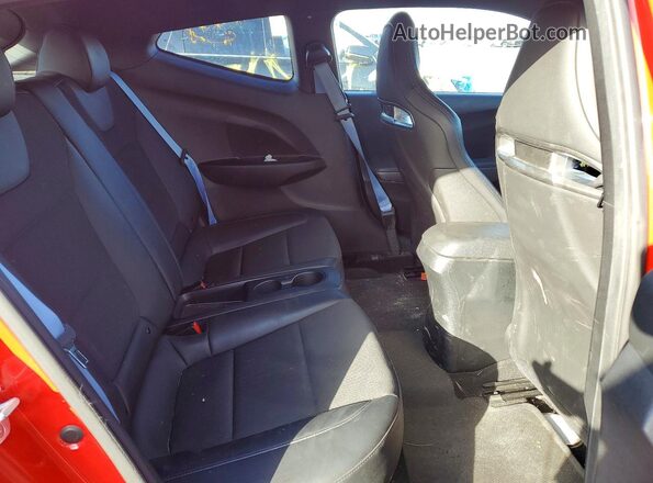KMHT36AH0NU013001 2022 HYUNDAI VELOSTER Red Rear seats view