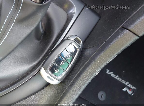 KMHT36AH2NU015249 2022 HYUNDAI VELOSTER N Black Առջևի վահանակի տեսք