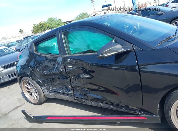 KMHT36AH2NU015249 2022 HYUNDAI VELOSTER N Black Սալոնի հետևի տեսք