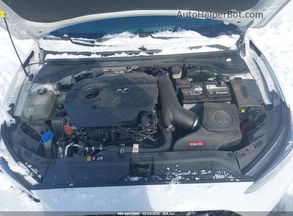 KMHT36AH3KU003008 2019 HYUNDAI VELOSTER Белый Вид сзади