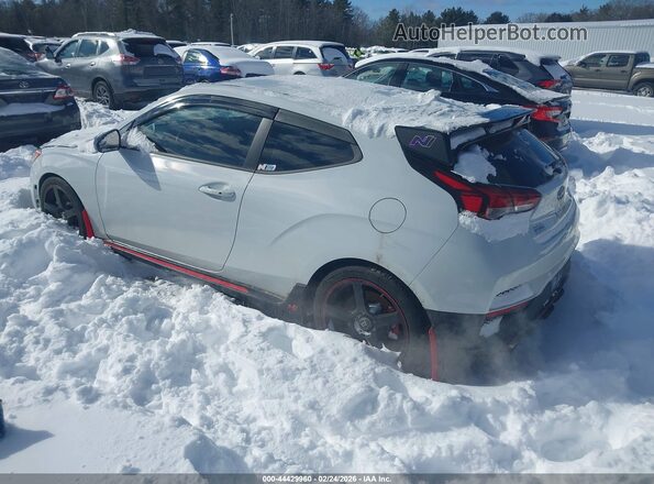 KMHT36AH3KU003008 2019 HYUNDAI VELOSTER Белый Задняя левая четверть