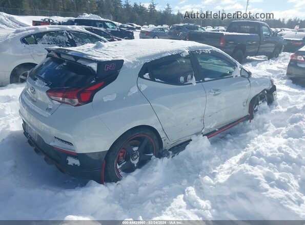 KMHT36AH3KU003008 2019 HYUNDAI VELOSTER Белый Задняя правая четверть