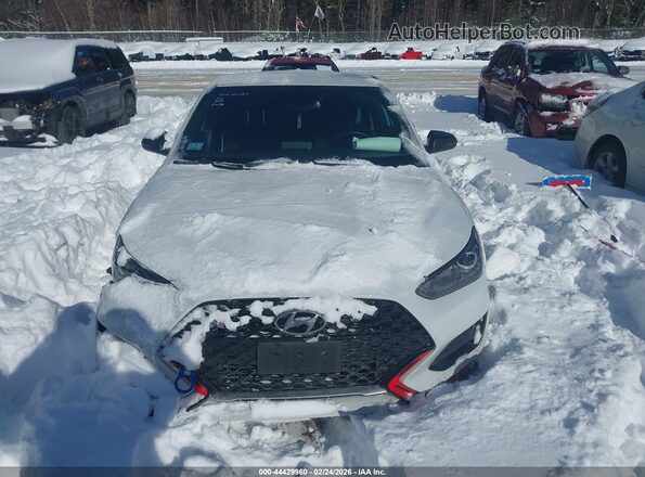 KMHT36AH3KU003008 2019 HYUNDAI VELOSTER Белый Вид щитка приборов